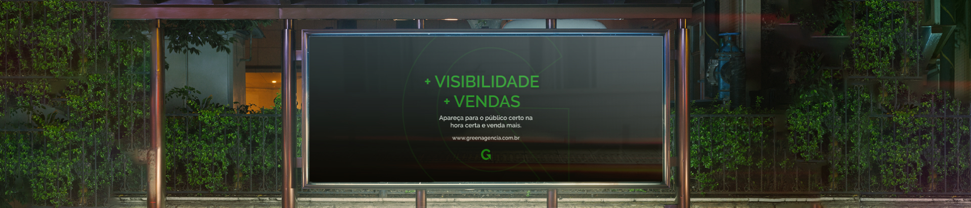 Banner em cartaz de Agência de Marketing